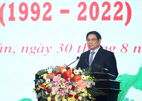 Thủ tướng Chính phủ Phạm Minh Chính dự Lễ kỷ niệm 30 năm tái lập tỉnh Bình Thuận

